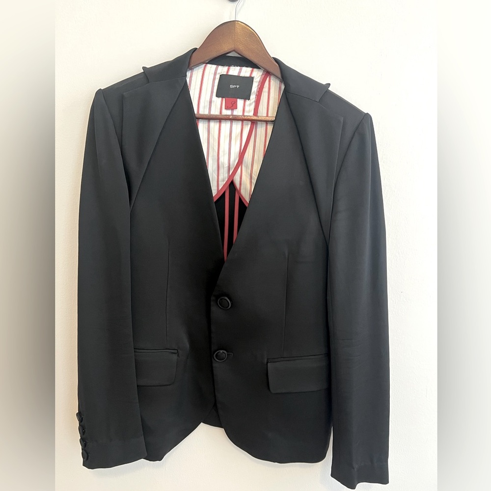Spy Henry Lau black cocktail jacket